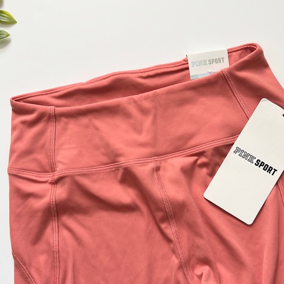 NWT pink sport buttery soft leggings and brami set - Picture 2 of 8